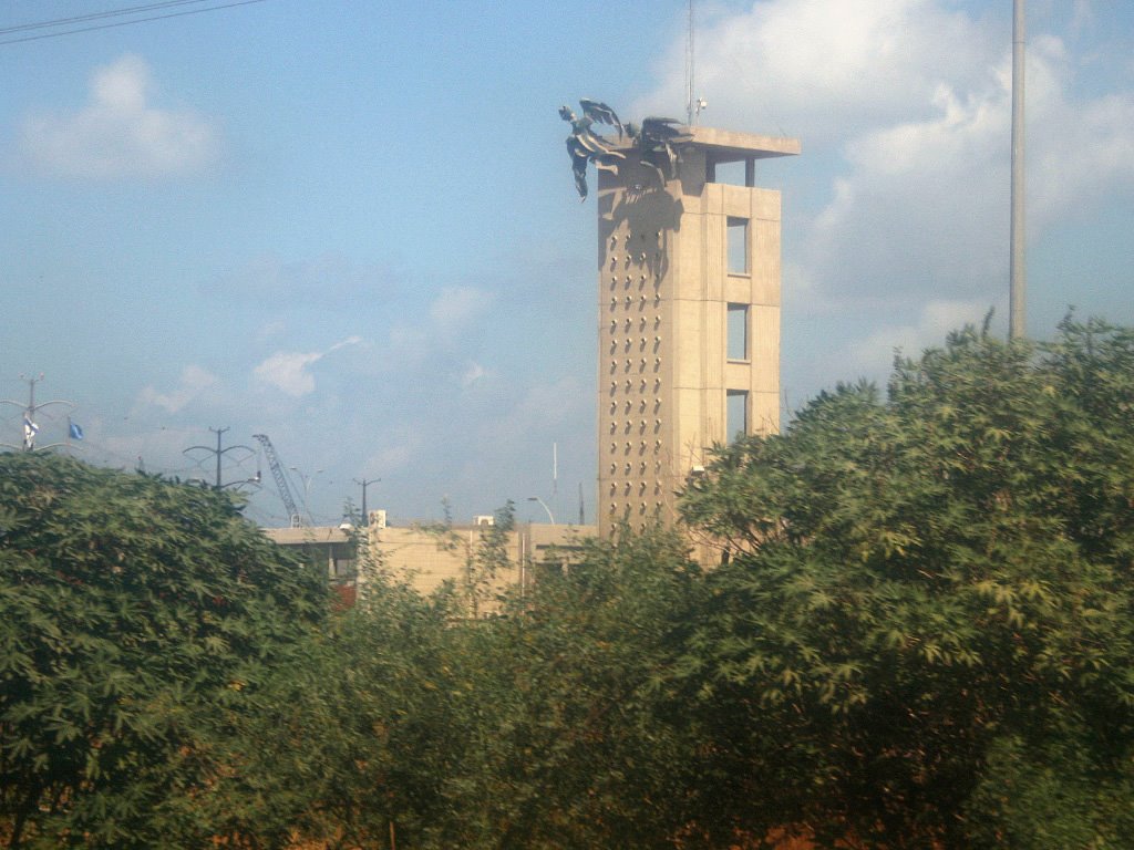 Fire station training tower
