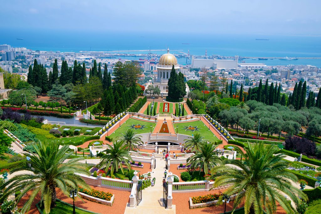 Bahai garden`s, Haifa, Israel