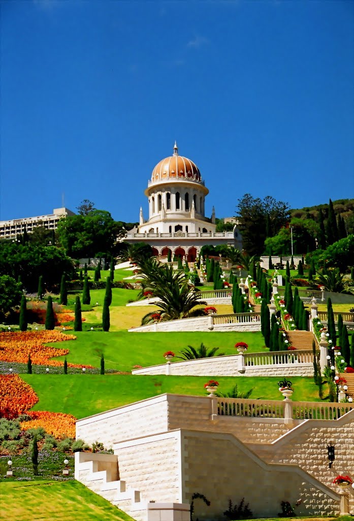 The Bahais temple - Israel