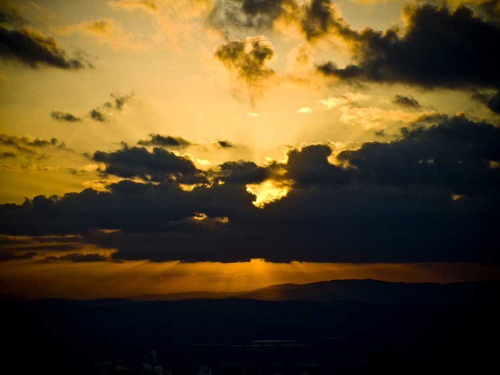 haifa sunset