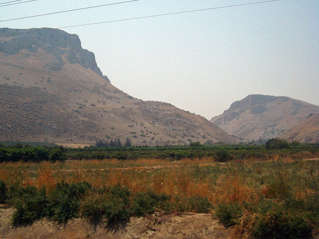 Mt. Arbel and Mt. Nitai