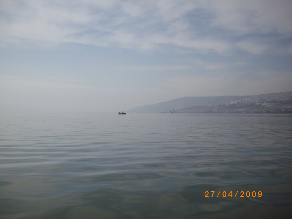 Mar da Galileia  (vista desde Magdal) - Israel