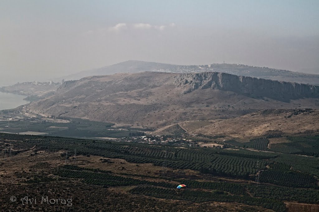 Mount Arbel (Birds Eye View) - הר ארבל ממעוף הציפור