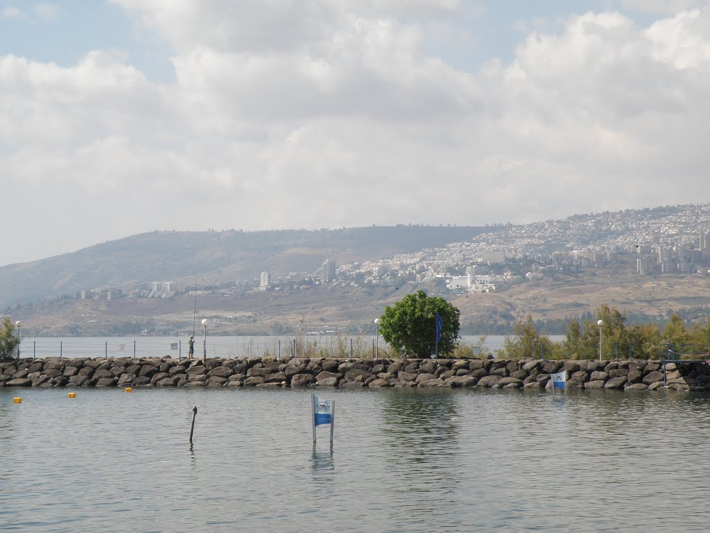 View of Tiberias / Výhled na Tiberias