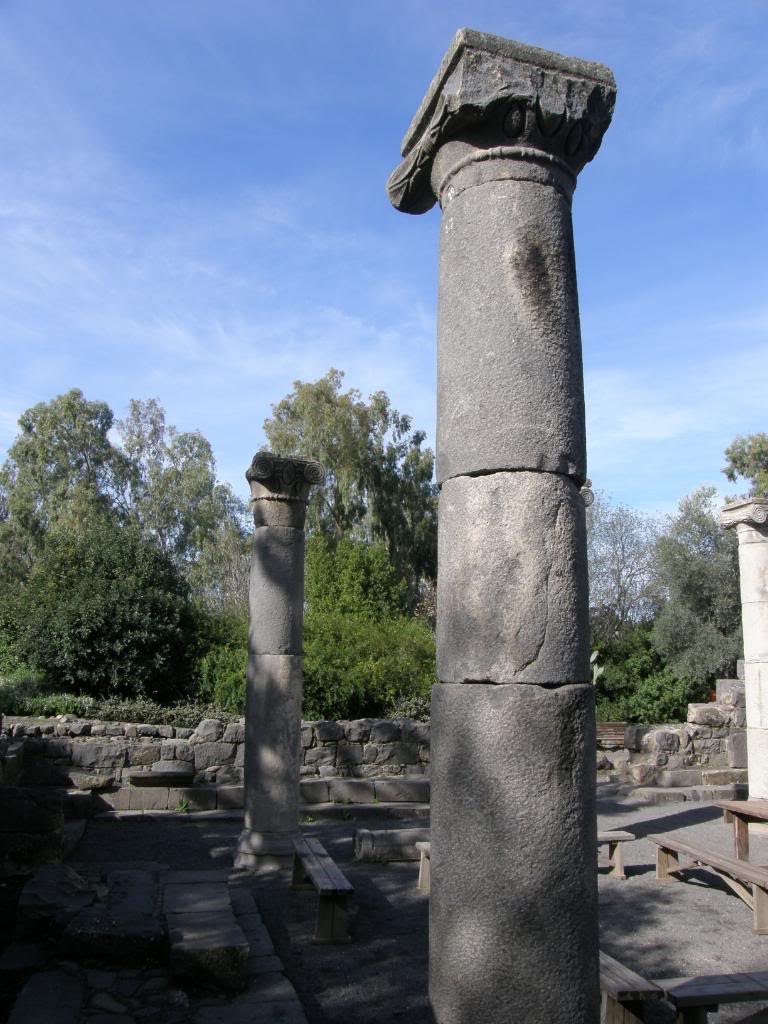 ancient synagogue Katzrin, Golan Heights,Israel,2009-древняя синагога в Кацрине