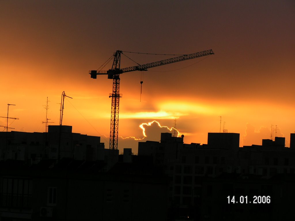 Red sky