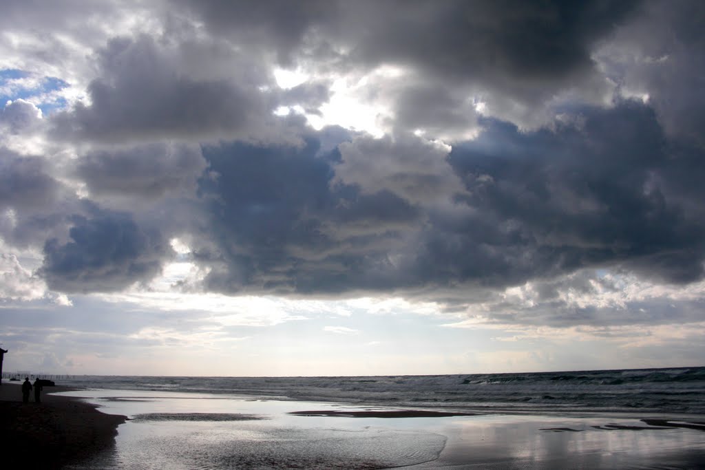 Winter day on Sea shore