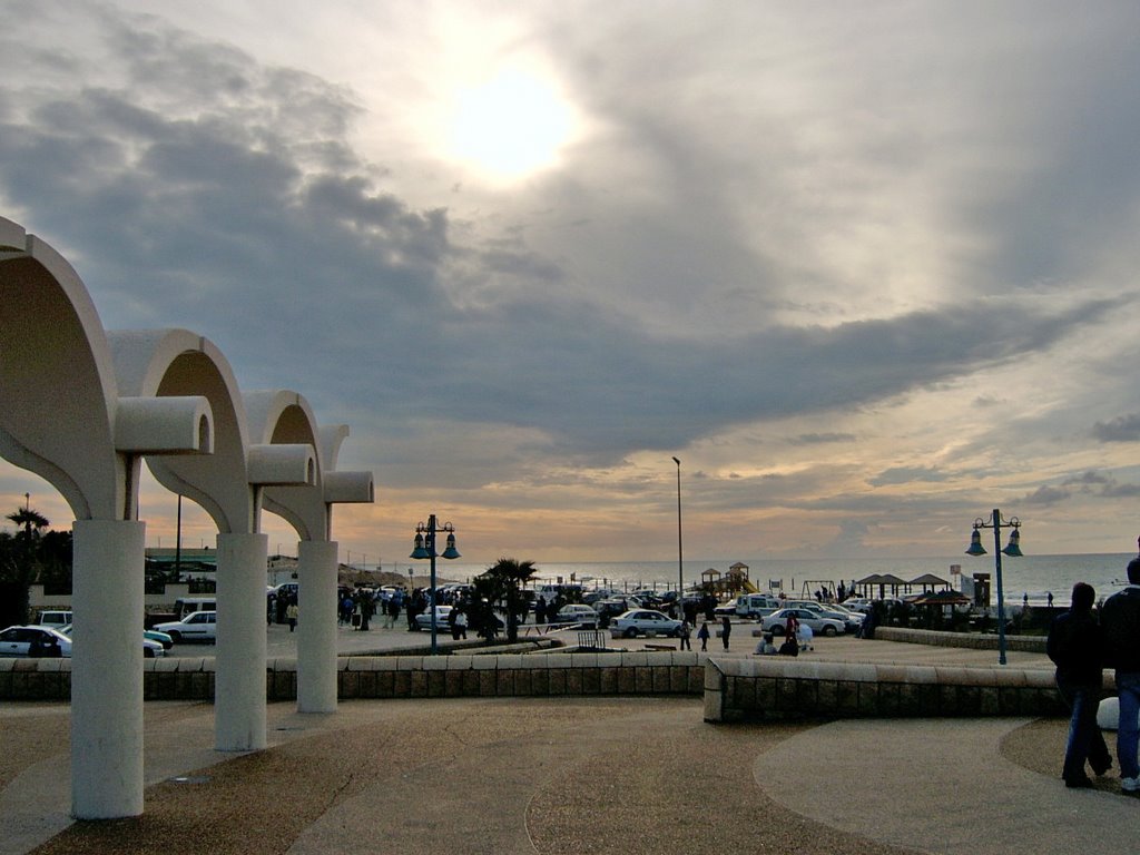 Rishon Lezion beach promenade