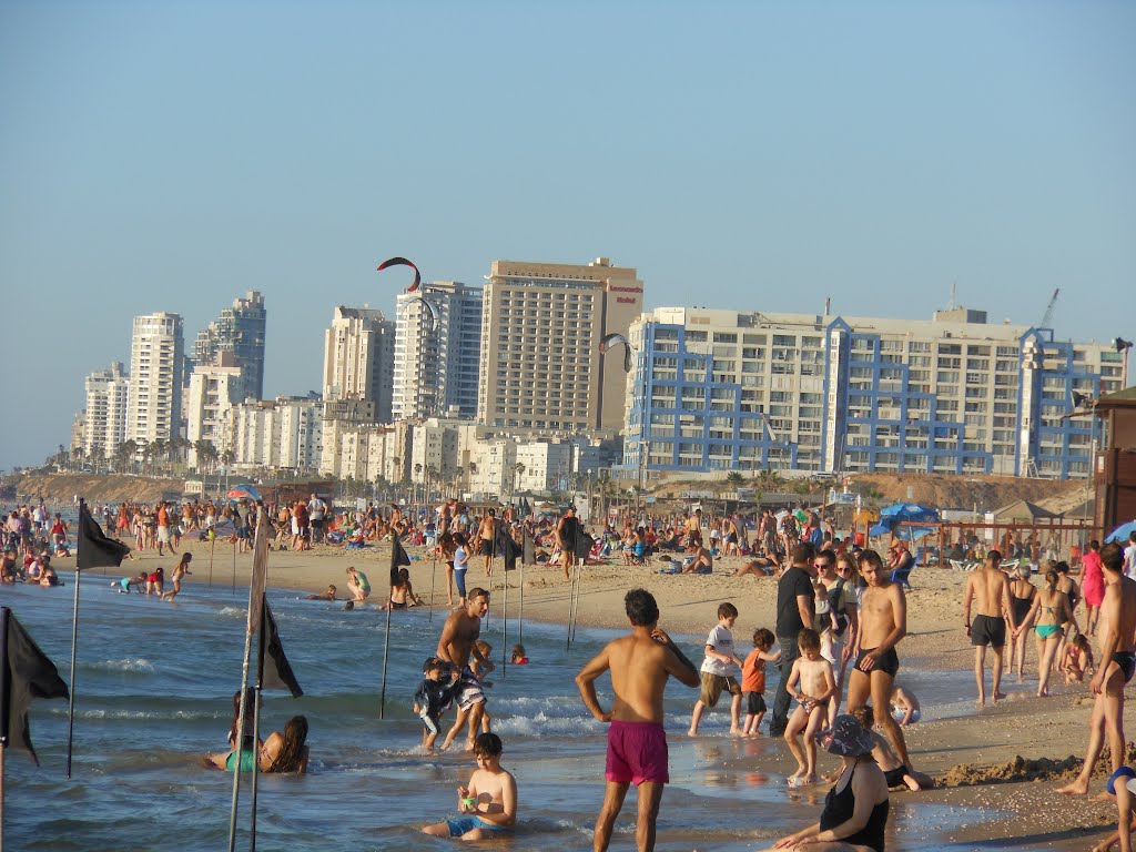 Bat Yam view from Rishon Le Zion