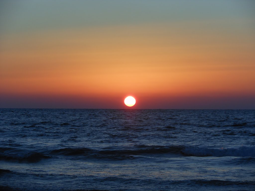 закат sunset Ришон Ле Цион