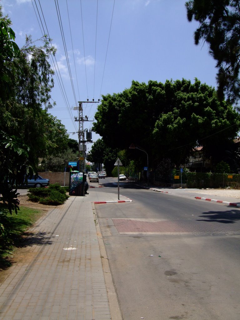 Even ezra street in Herzeliya