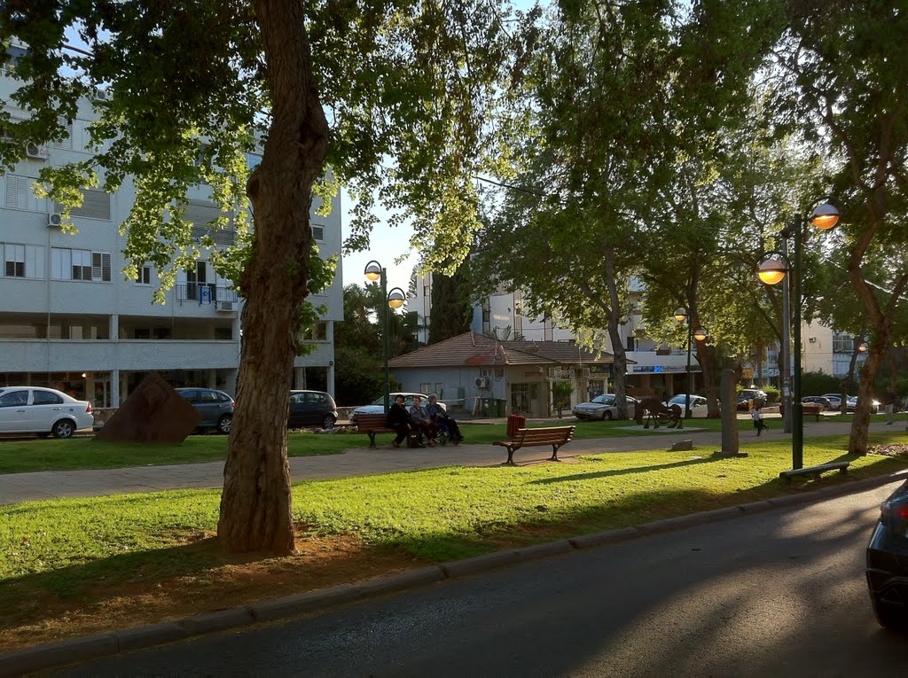 Sunset (a.k.a.Weizman) Blvd, Ramat Hasharon, May 2011