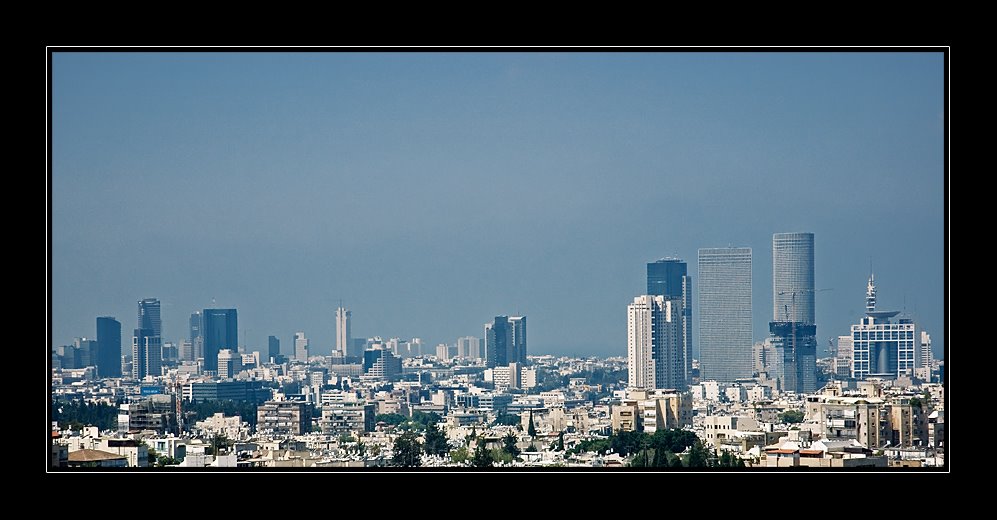 View on Tel Aviv from observatory
