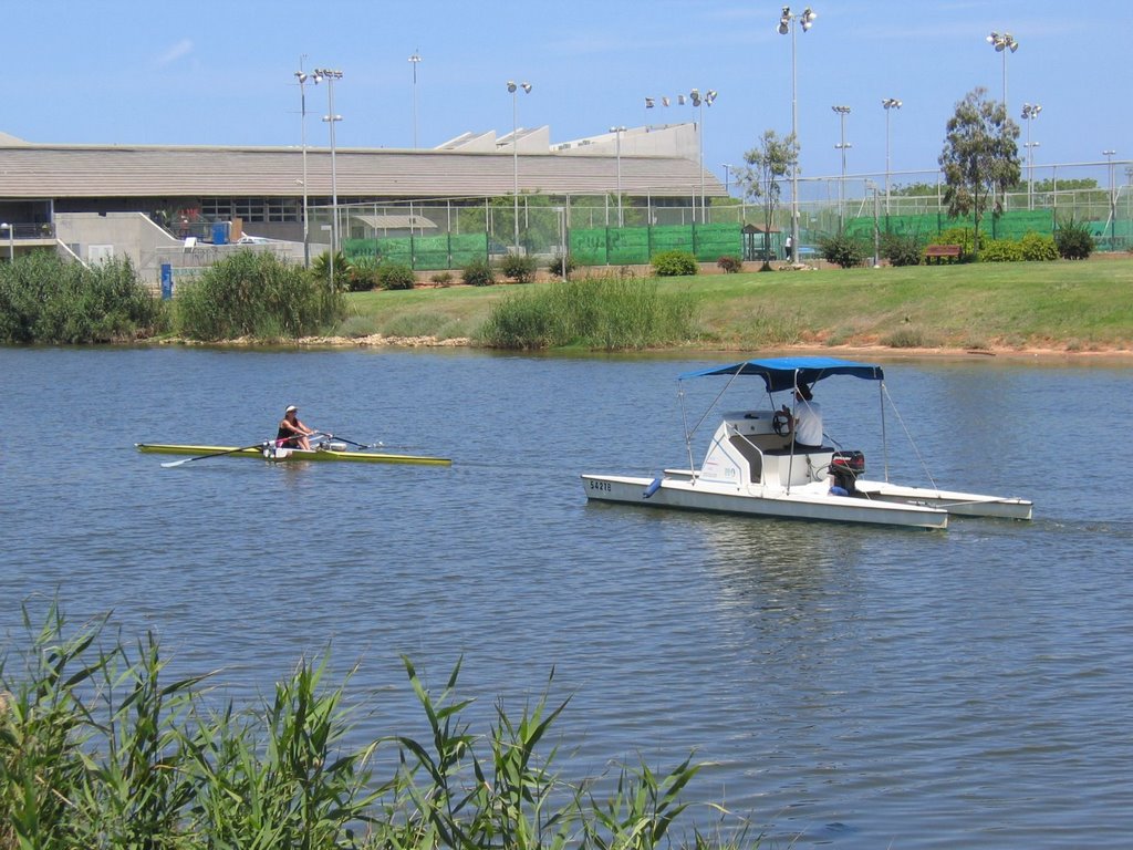 Yarkon river in Tel-Aviv