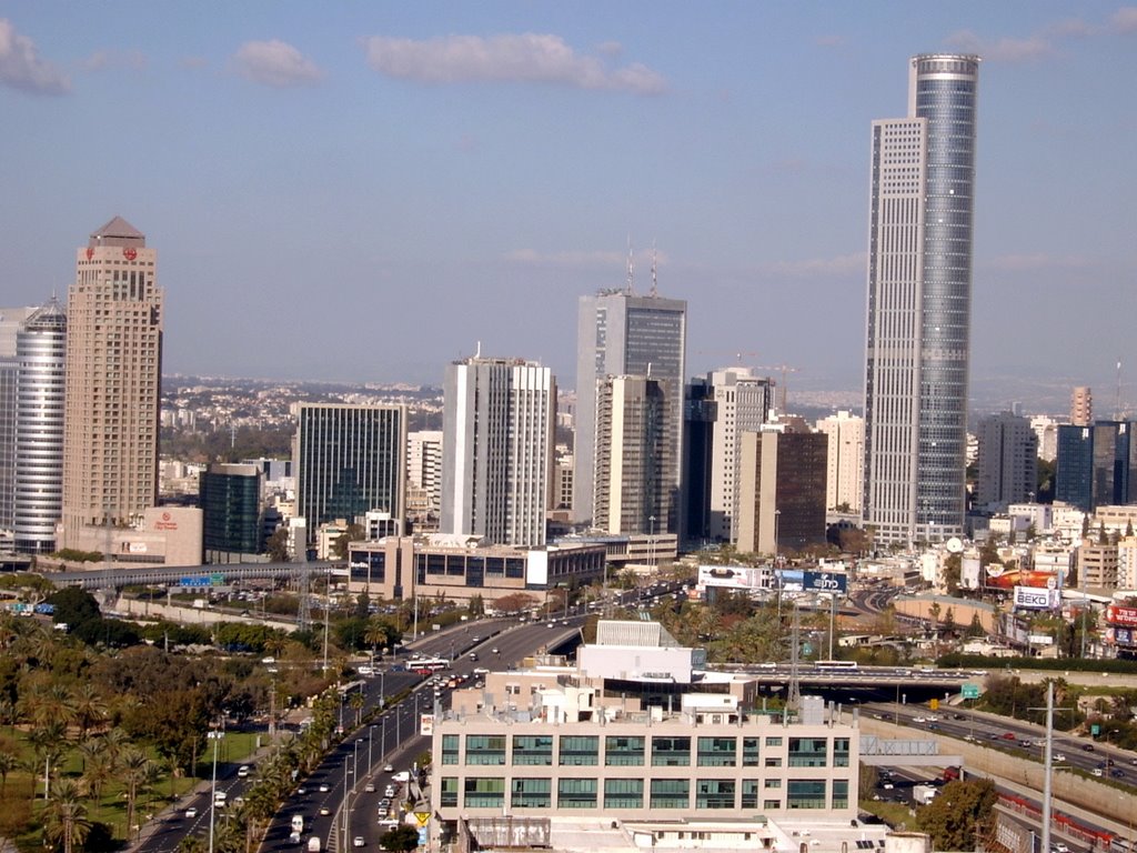 Tel Aviv view from Kamamta