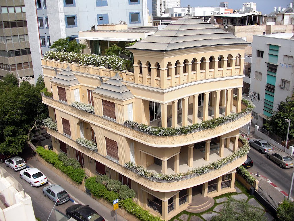 Tel Aviv,Old and beautiful,Pagoda House