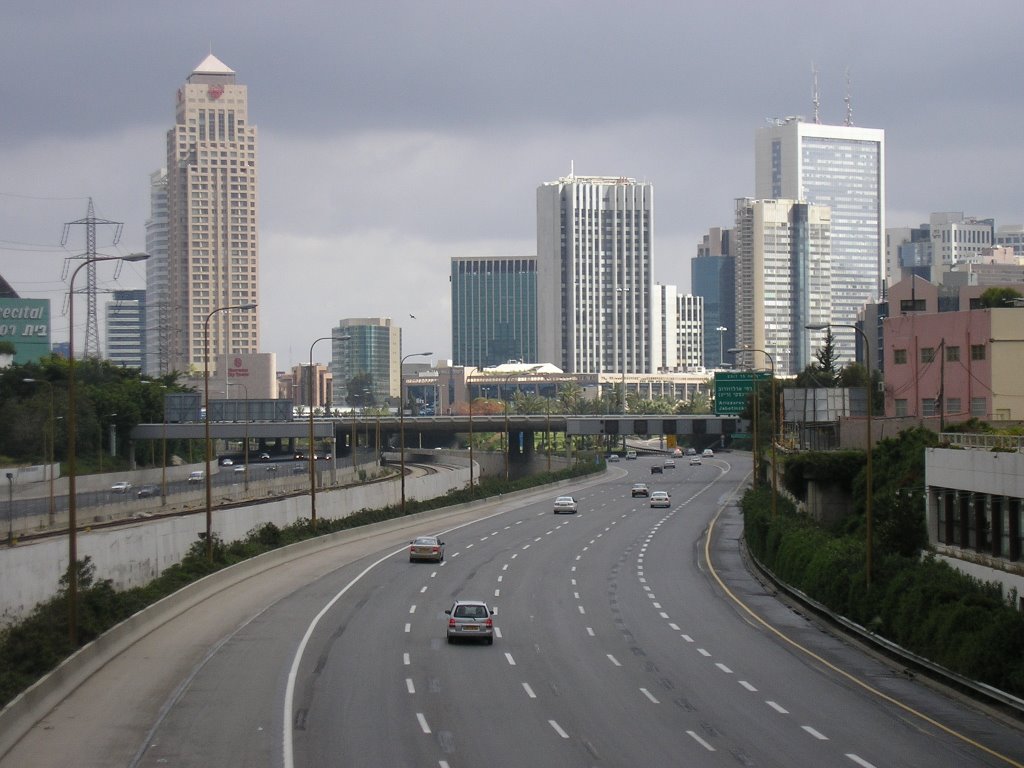 Ayalon Highway, Tel-Aviv, Israel