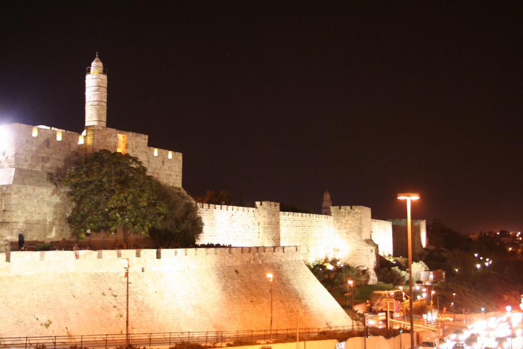 Jerusalem at night - 5 - Davids tower