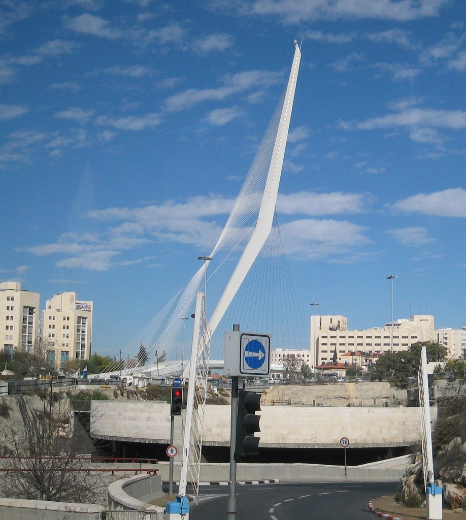 Puente de S Calatrava, Jerusalén