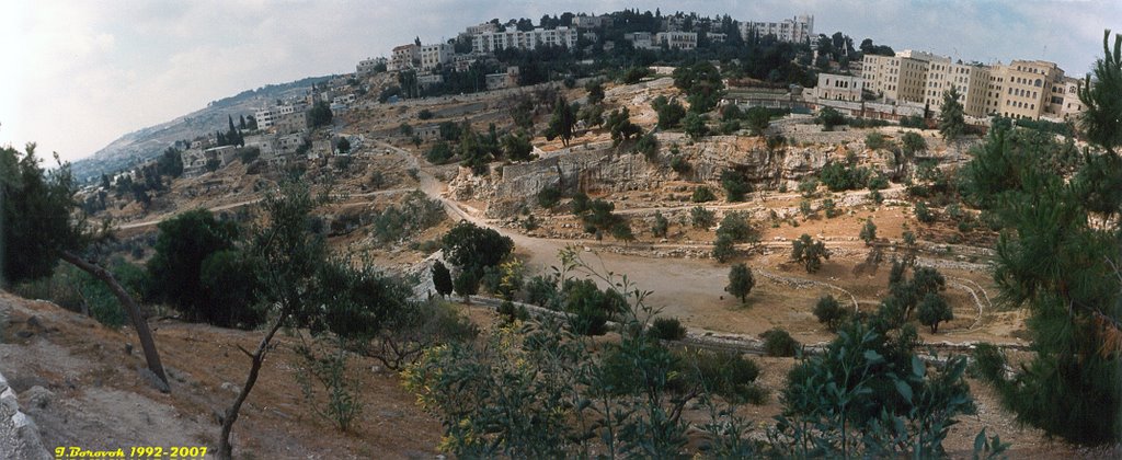 Gehenna or Valley of Ben­-Hinnom, Jerusalem (OCT-1992)