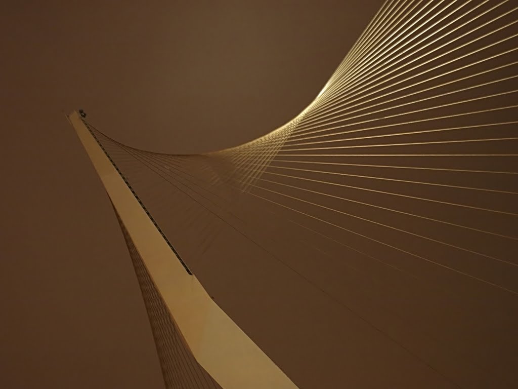 #17 - Gerusalemme - Ponte di Santiago Calatrava: Una gigantesca arpa, che solo il vento sa suonare