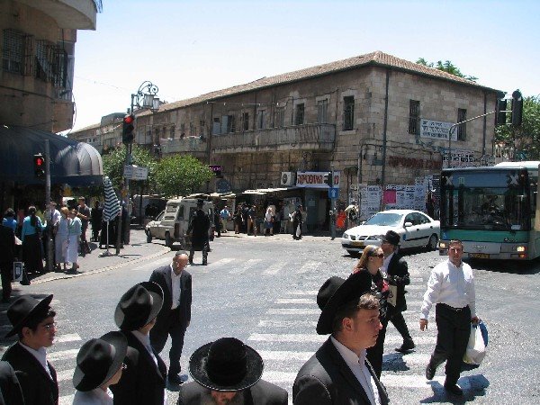Kikar HaShabat, near Mea Shearim neighborhood