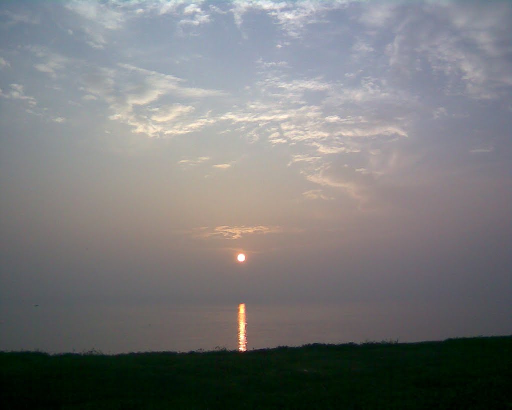 Sun Set on Gabhiya Sehrai Dam