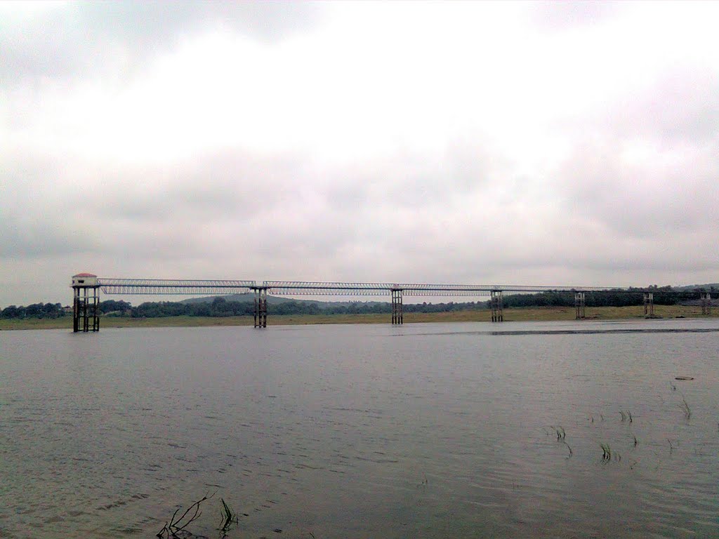 A view of the pump house