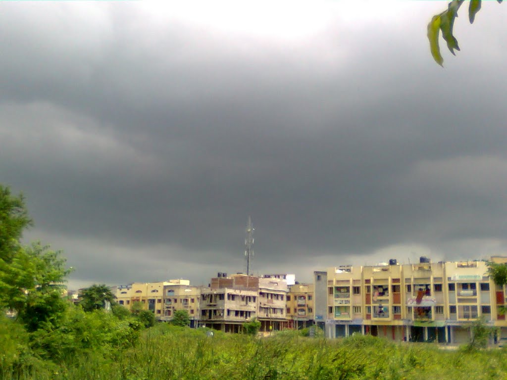 Citi centre with rainy weather ©vsvinay