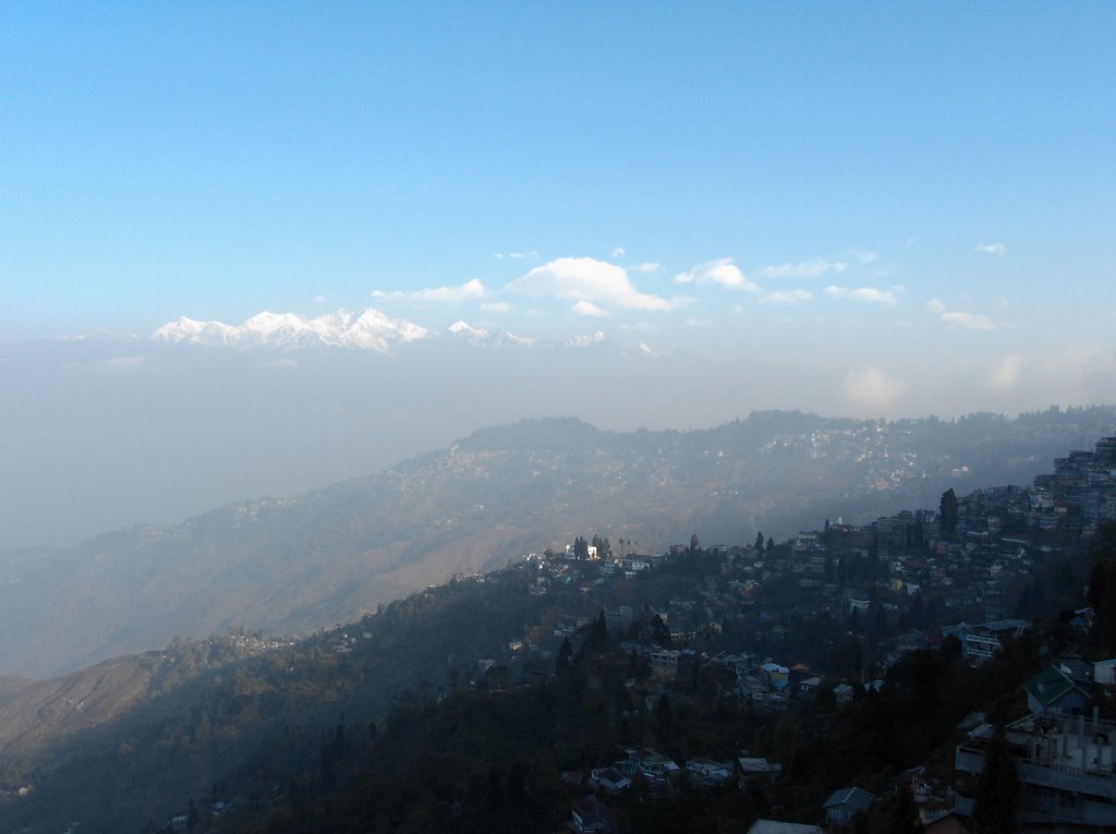 View of Darjeeling from Dali