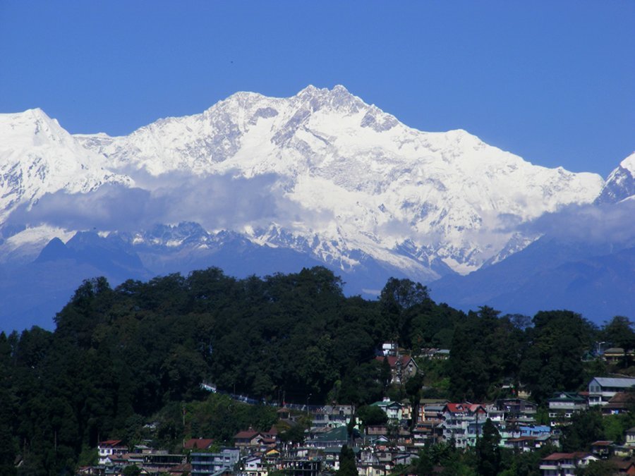 Kanchenjunga, view from Darjeeling