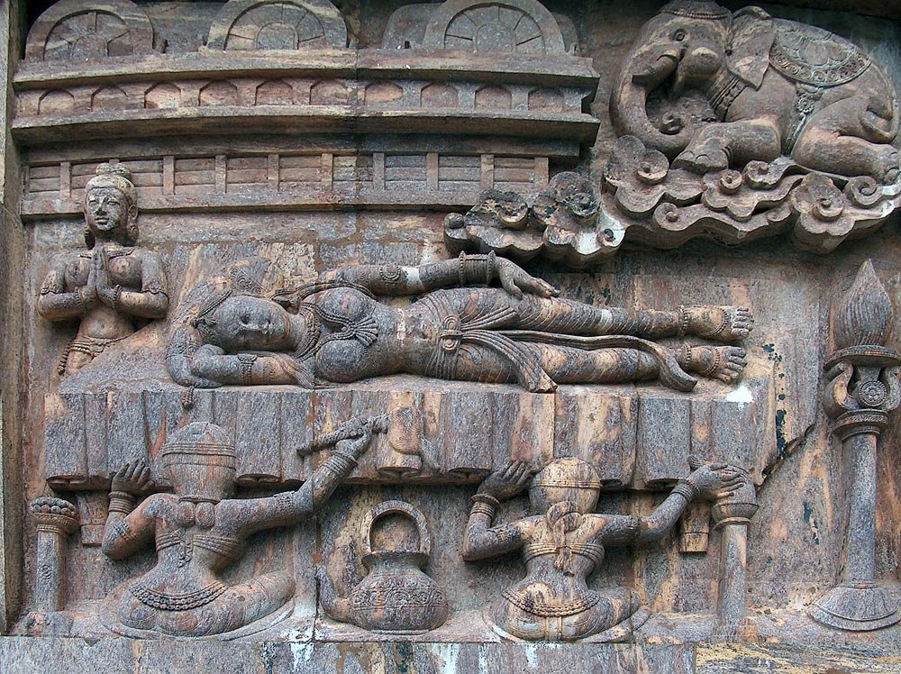 Terracotta at Japanese Peace Pagoda. Mayas Dream