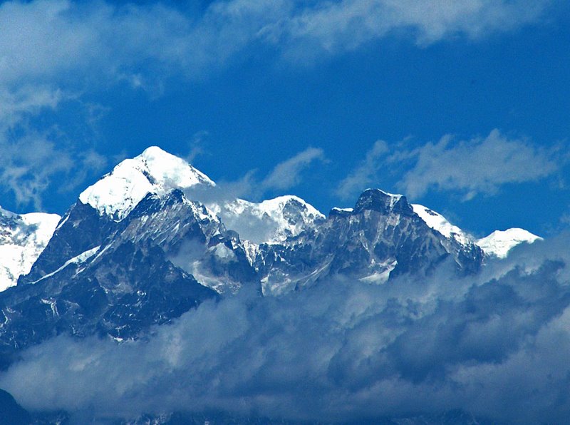 Kanchenjunga from Chowrasta, Darjeeling
