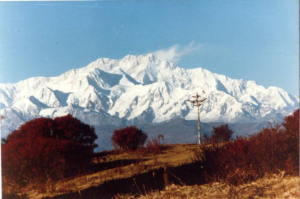 Kanchenjunga from Darjeeling