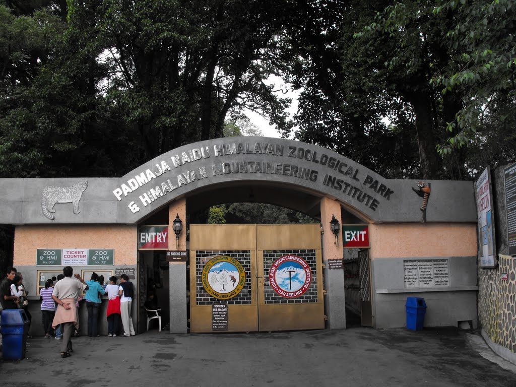 entrance to Padmaja Naidu Himalayan Zoological Park - Darjeeling