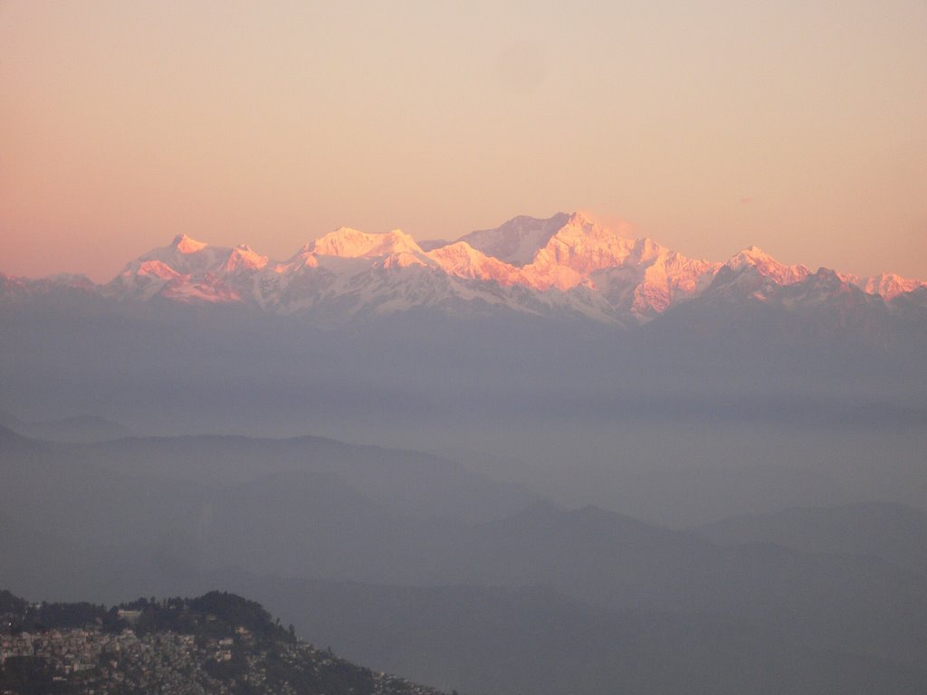 Kangchenjunga from Tiger Hill