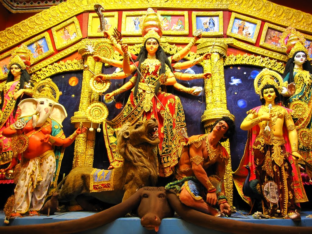 Durga Idol of Sreebhumi