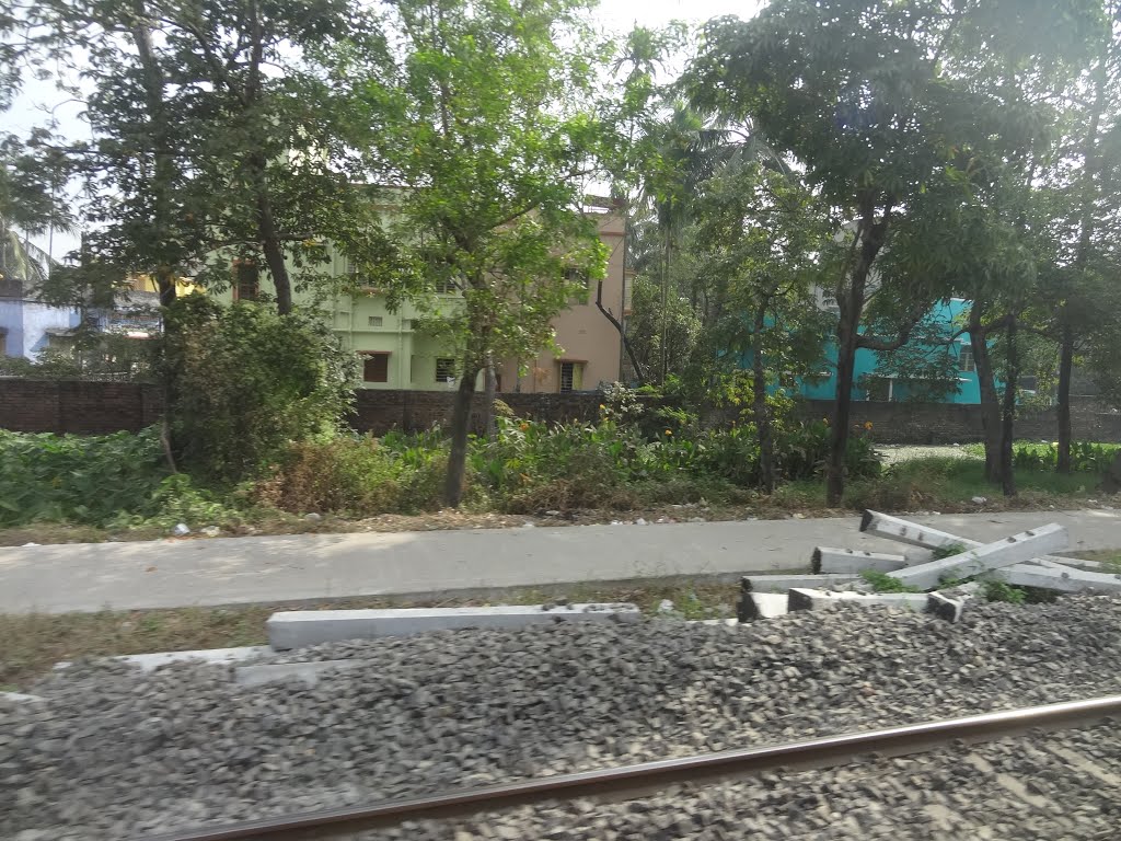 Sodpur, View from Train