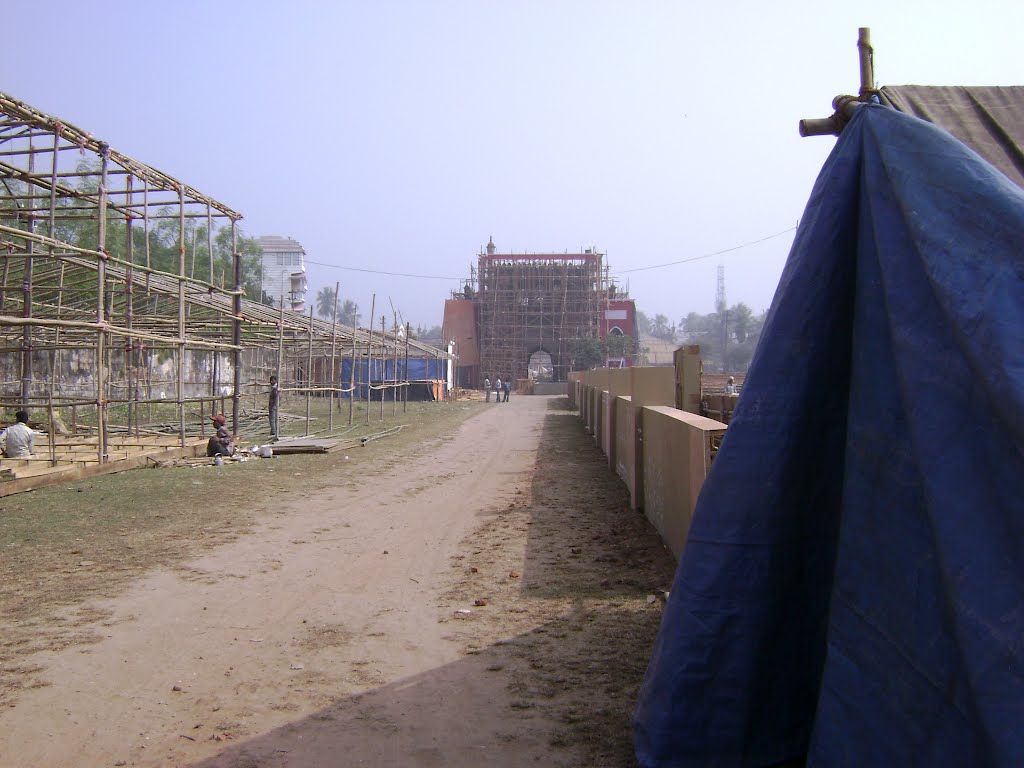 WAY TO RAJBARI,KRISHNANAGAR.