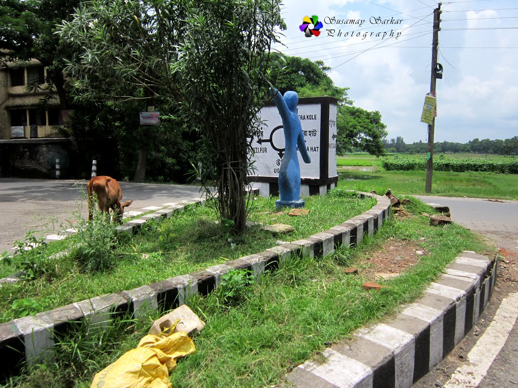 Usthi Hatuganj Crossing. Usthi. 22-07-2014