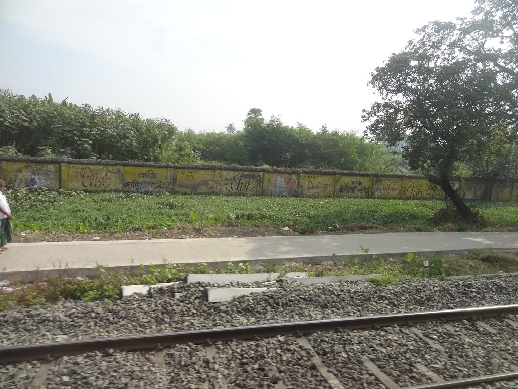 Sodpur, View from Train