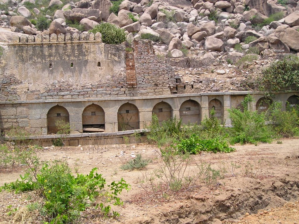 small fort at Hema Gudda, 12 Kms from Gangavathi.