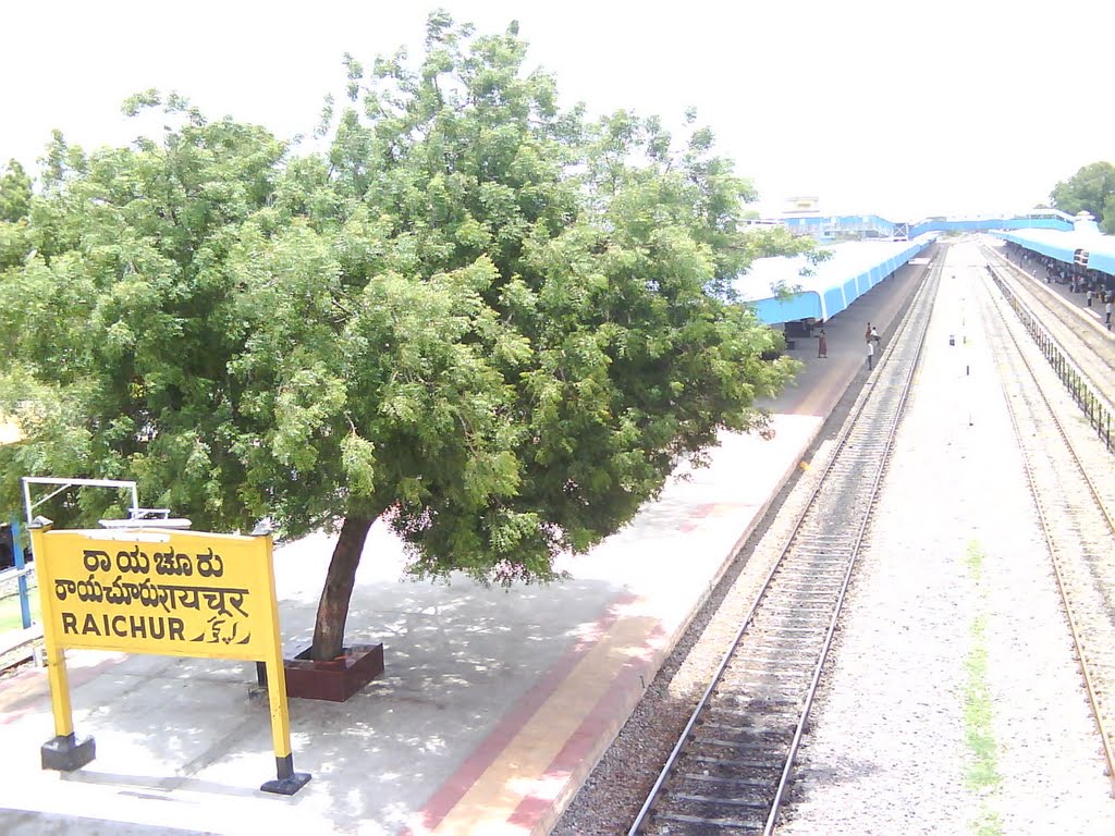 Raichur Railway Station.