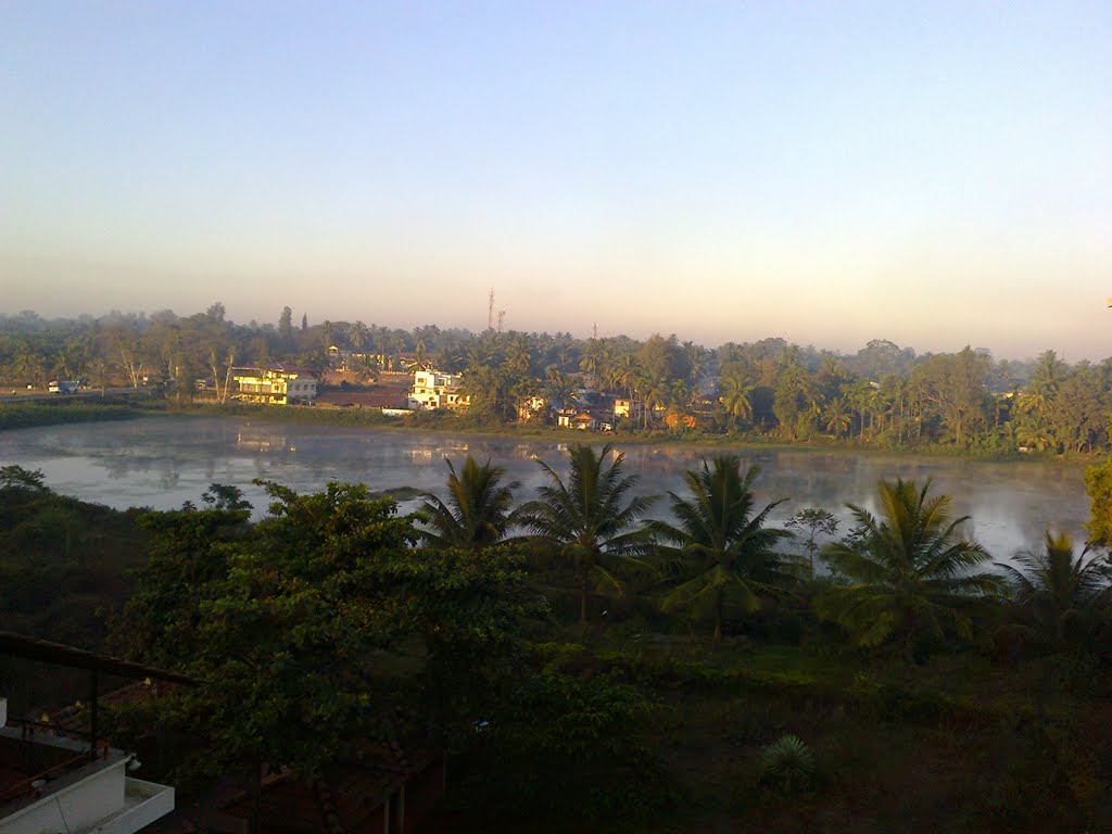 Lake In Sagara , Shimogga