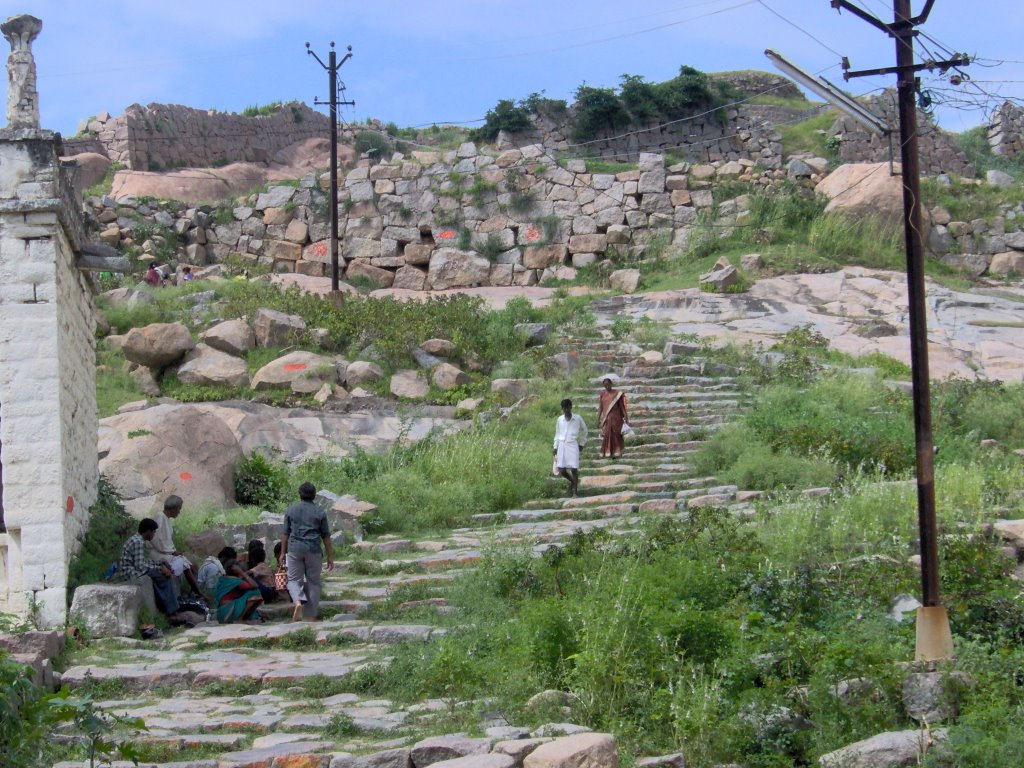 STARTING POINT OF FOOT STEPS TO RANMANDALA