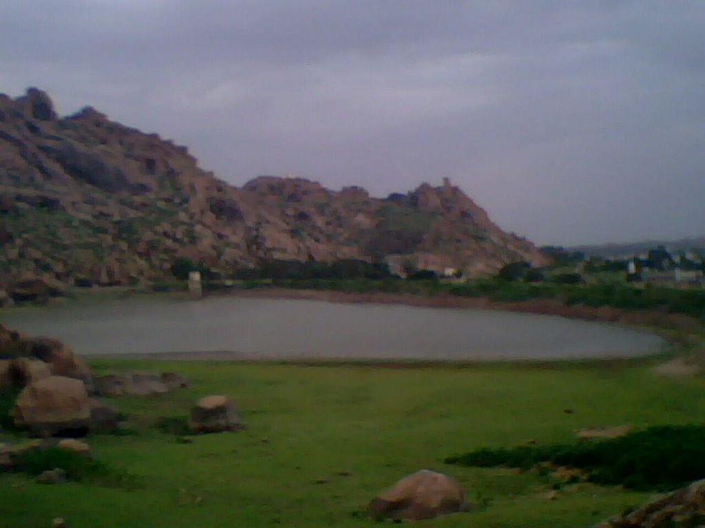 A VIEW OF THE RAMJALA..LAKE..
