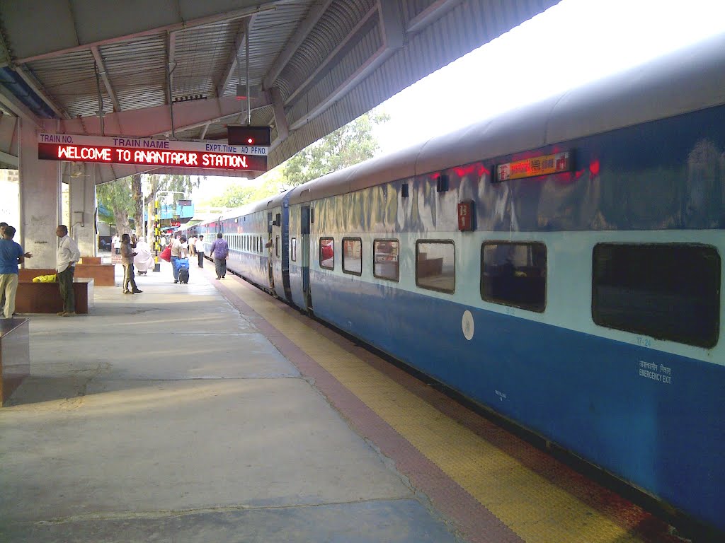 ANANTPUR RAILWAY STATION ANDHRA PRADESH