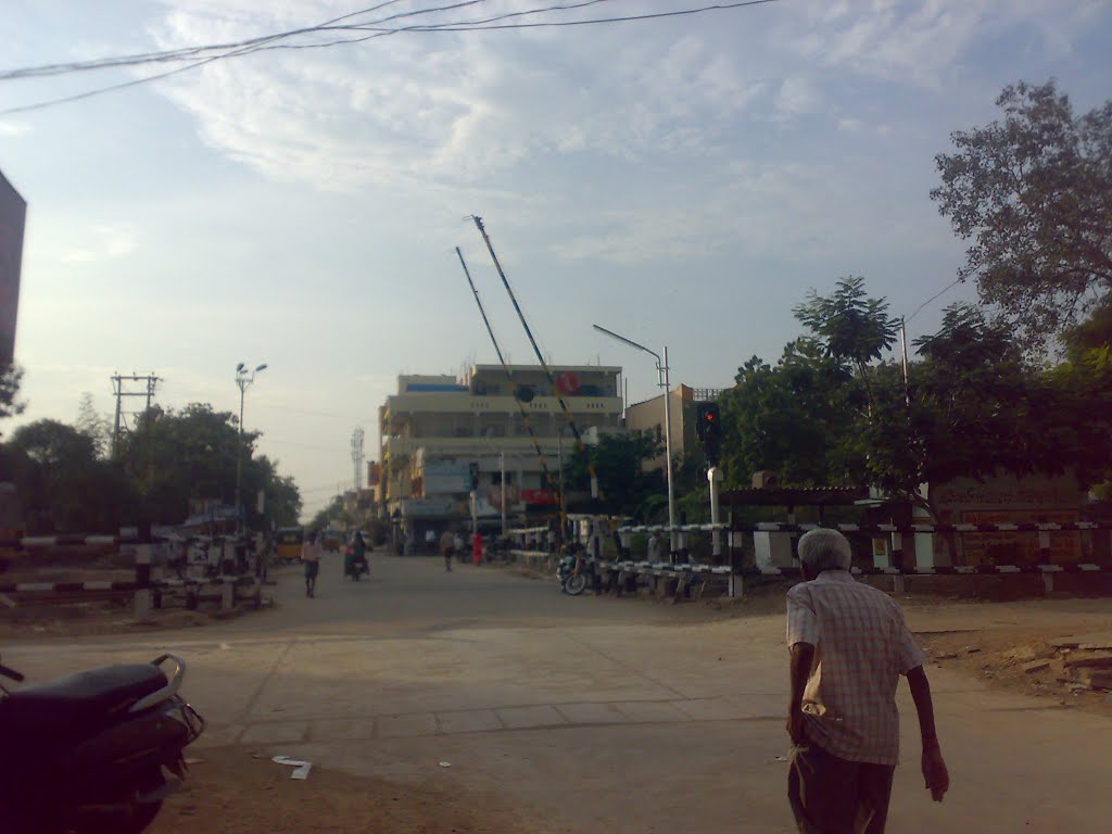 Railway gate, Anantapur