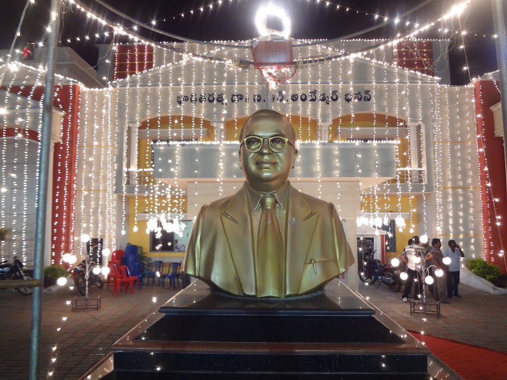 Dr. B.R. Ambedhkar statue @ Dr. B.R. Ambedhkar Bhavan , Govt General hospital KakinadaKakinada
