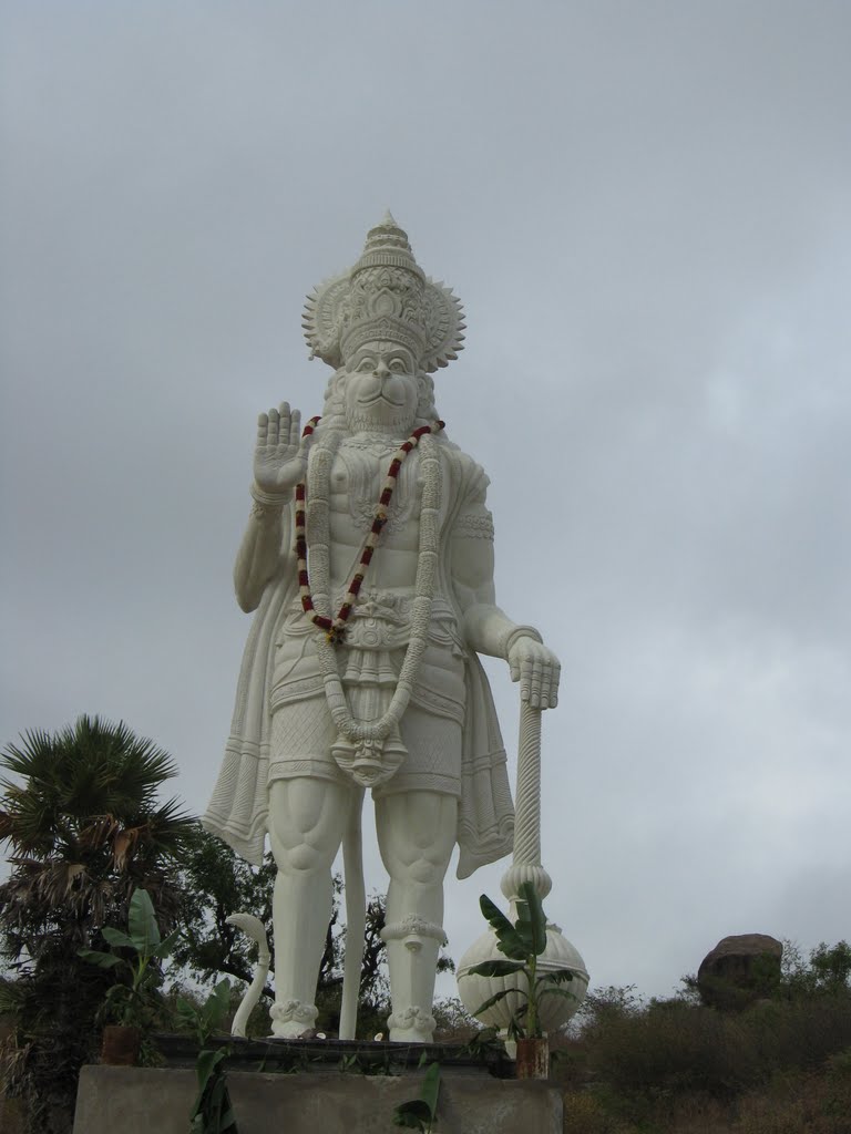 Hanuman at Sai Brundavan Kshetram at Deshmukhi Village